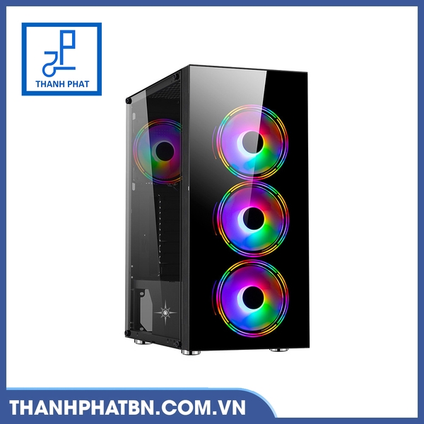 Vỏ case  máy tính Kenoo Esport-G100 (3 fan led)