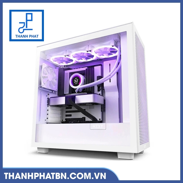 Vỏ case NZXT H7 Flow WH/WH CM-H71FW-01 (Mid Tower / Màu Trắng)