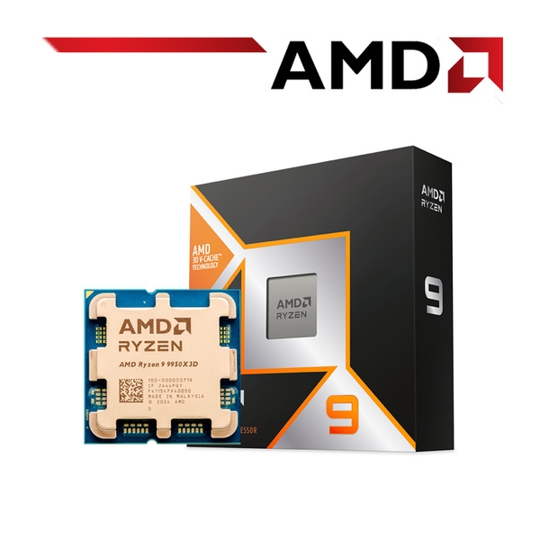 CPU AMD Ryzen 9 9950X3D (Zen 5| AM5| AMD Radeon Graphics)