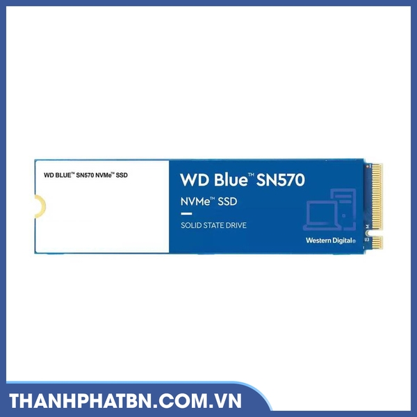 Ổ cứng SSD WD Blue SN570 500GB NVMe PCIe Gen3x4 WDS500G3B0C