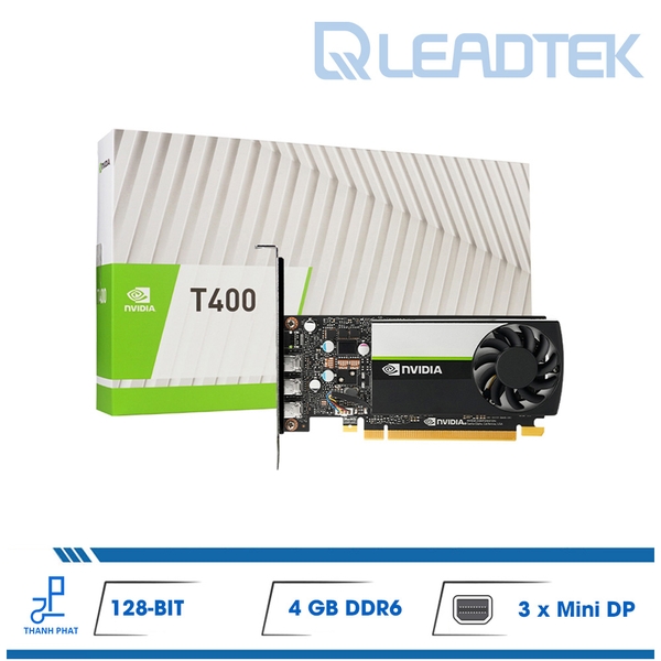 VGA Leadtek Nvidia Quadro T400 4GB