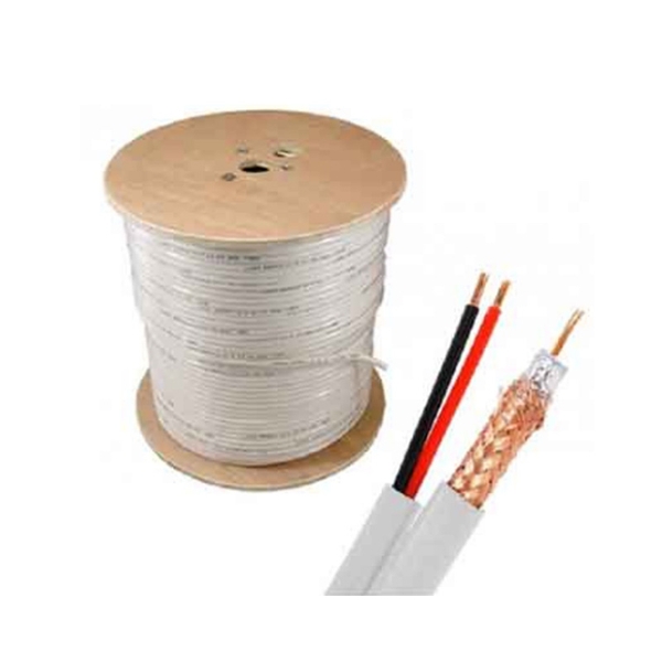 DÂY CAMERA CÁP ĐỒNG TRỤC LIỀN NGUỒN SINO RG59 + 2C HỢP KIM (305M)