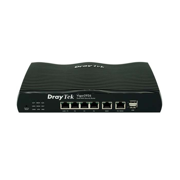 CÂN BẰNG TẢI DRAYTEK VIGOR2926 (2 CỔNG WAN| DƯỚI 80 USER)