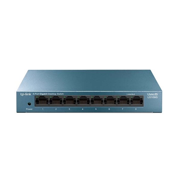 SWITCH TP-LINK LS108G (GIGABIT| 8 CỔNG| VỎ THÉP)
