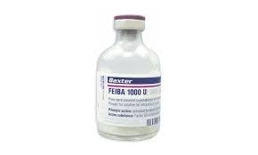 Feiba 25E/ml 500IU - Thuốc điều trị bệnh máu khó đông trong phẫu thuật ...