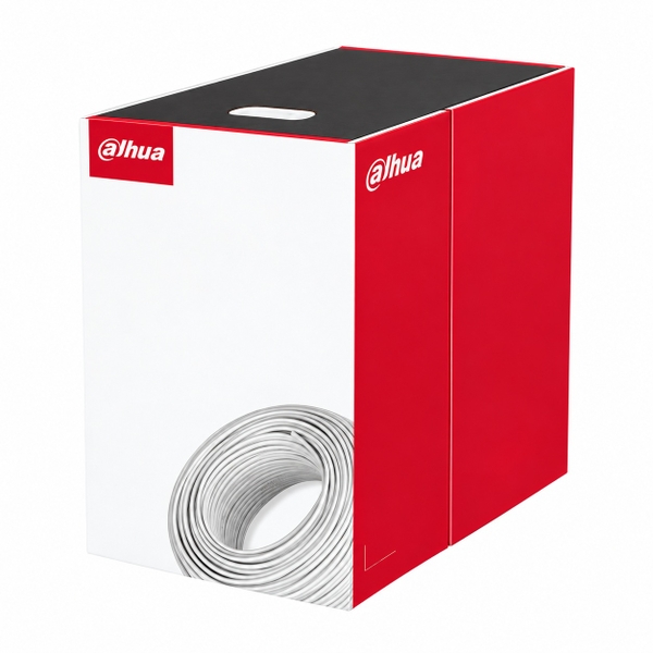 Cáp mạng UTP CAT6 Dahua DH-PFM920I-6UN-CN 305m – Vỏ màu trắng