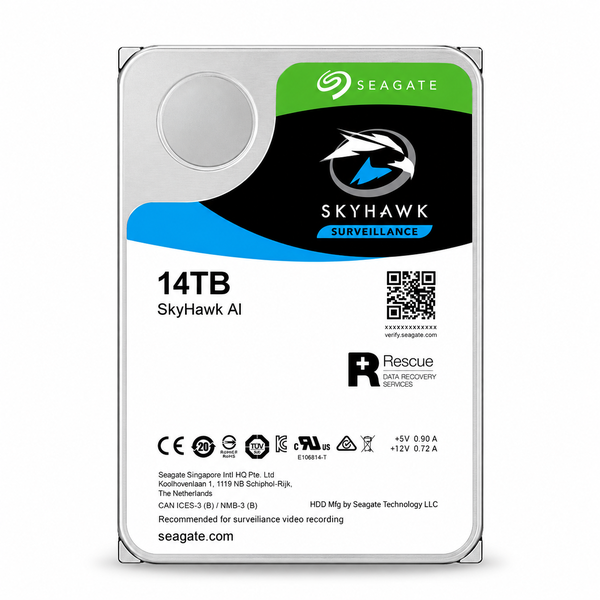 Ổ cứng giám sát SEAGATE SkyHawk AI 14TB ST14000VE0008 - ảnh đại diện