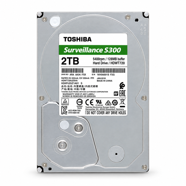 Ổ cứng giám sát TOSHIBA 2TB HDWT720UZSVA - ảnh đại diện