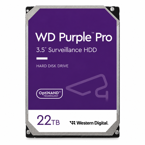 Ổ cứng giám sát WD Purple Pro 22TB WD221PURP - ảnh đại diện