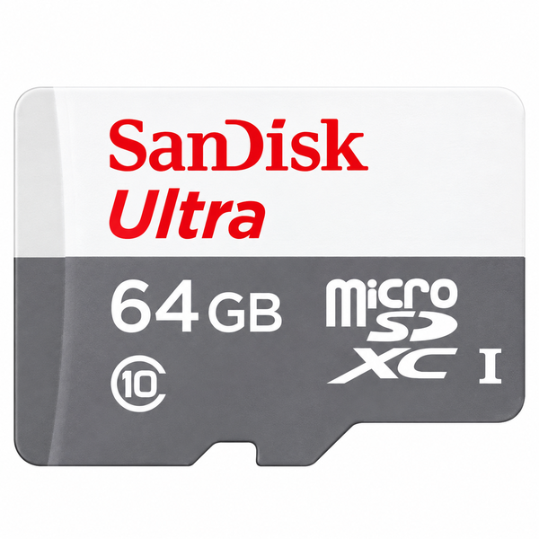 Thẻ nhớ giám sát Micro SD 64Gb SANDISK Ultra SDSQUNR-064G-GN3MN - ảnh đại diện