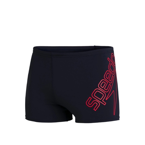 Quần Bơi Nam Speedo Boom Logo PLMT ASHT AM Black/Blue - Navy/Red