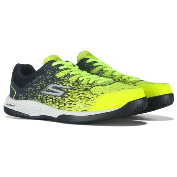 Giày Nữ Skechers® Viper Court Pickleball Shoe Black/Yellow