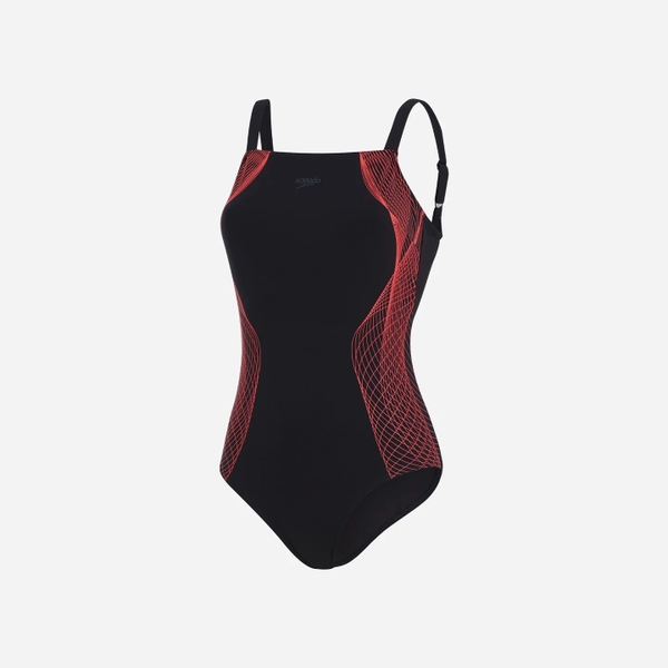 Đồ Bơi Một Mảnh Nữ Speedo Crystallux Shaping - Đen