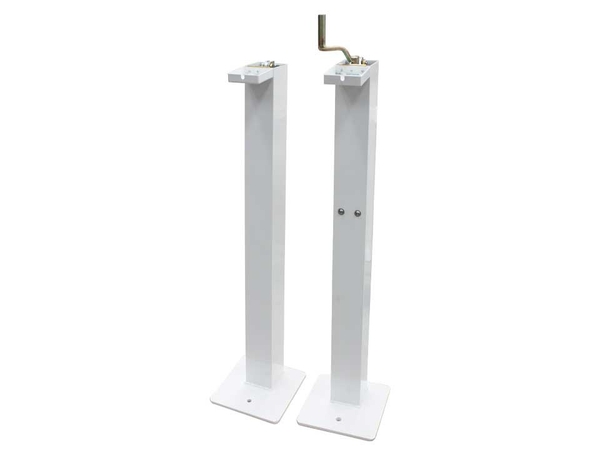Trụ tennis padel đặt nổi ống kẽm vuông 80mm x 80mm Sodex S26222