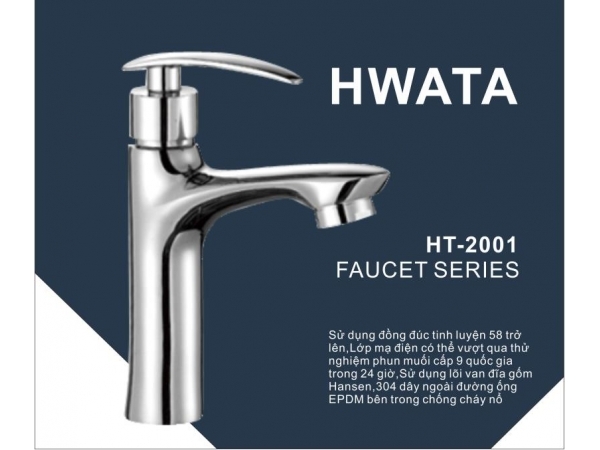 Vòi Nóng Lạnh Lavabo Hwata 2001