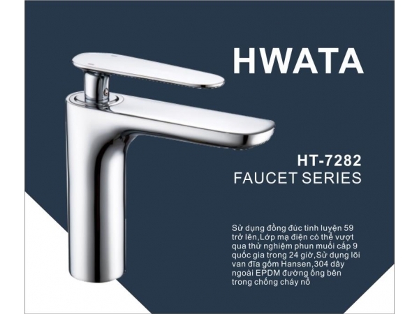 Vòi Nóng Lạnh Lavabo Hwata 7282
