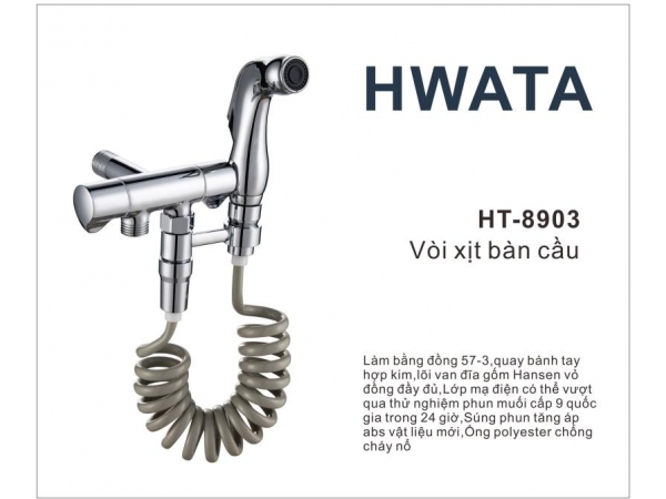 Vòi Xịt Bàn Cầu Hwata 8903