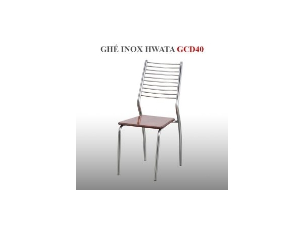 GHẾ DỰA INOX CỐ ĐỊNH MẶT GỖ GCD40