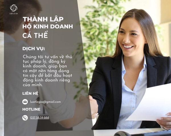 DỊCH VỤ THÀNH LẬP HỘ KINH DOANH TẠI QUẬN HOÀNG MAI, HÀ NỘI