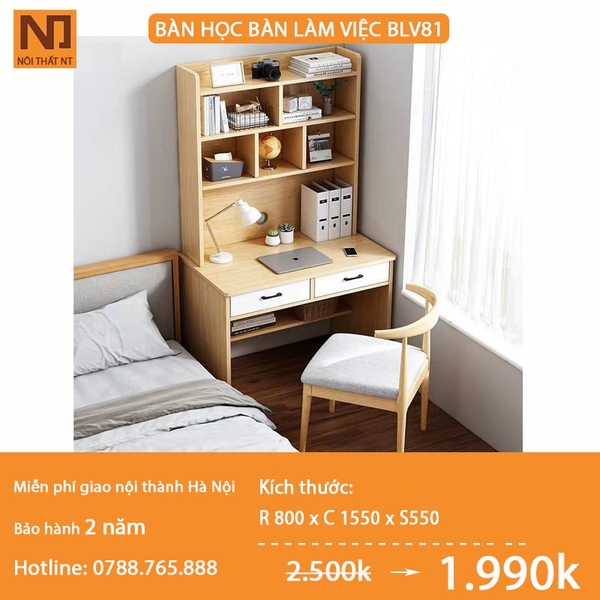 Bàn làm việc BLV81