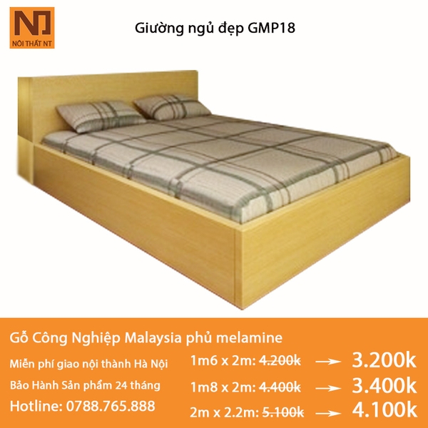 Giường ngủ đẹp GMP18