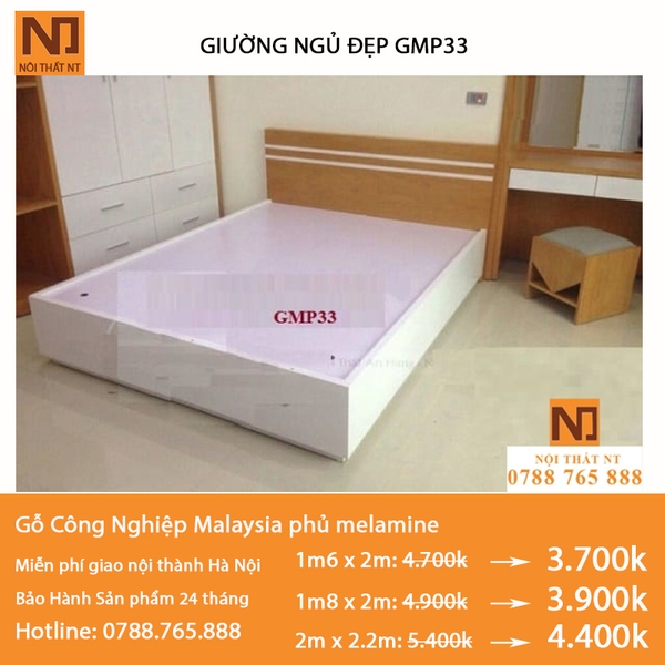 Giường ngủ đẹp GMP33