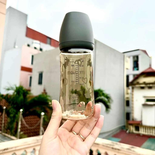 Bình sữa Moyuum Hàn Quốc 270ml Thỏ Xám (Rabbit Limited Edition) - Chính ...