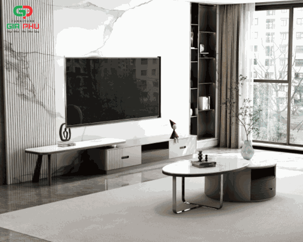 Bàn trà Kệ tivi D3802 - Nội Thất Tam Kỳ