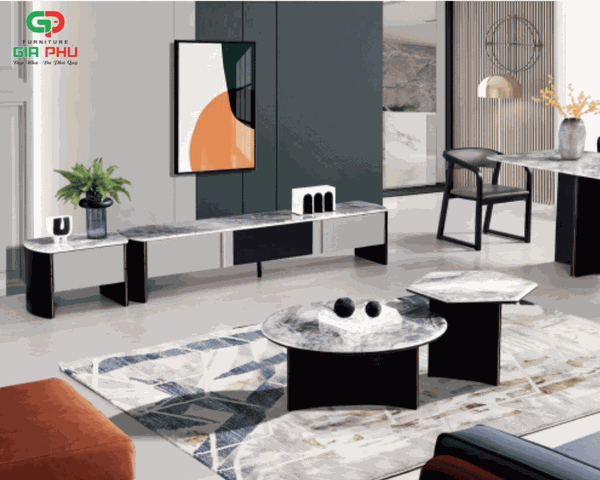 Bàn trà Kệ tivi HS-1450 - Nội Thất Tam Kỳ