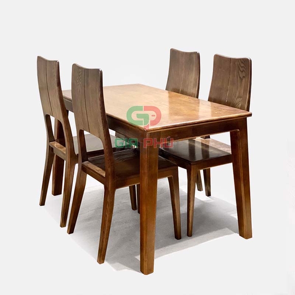 Bộ Bàn Ăn 4 Ghế Gỗ Tần Bì - BBG35