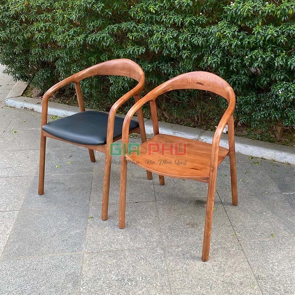 Ghế ăn cafe gỗ Neva có tay - G13