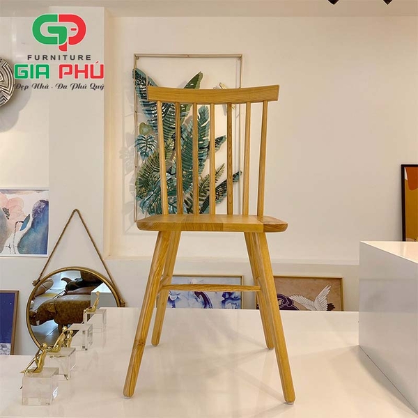 Ghế ăn cafe gỗ Pinnstol 7 nan - G12A