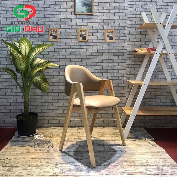 Ghế ăn ghế cafe chữ A Compass gỗ đẹp hiện đại - G11