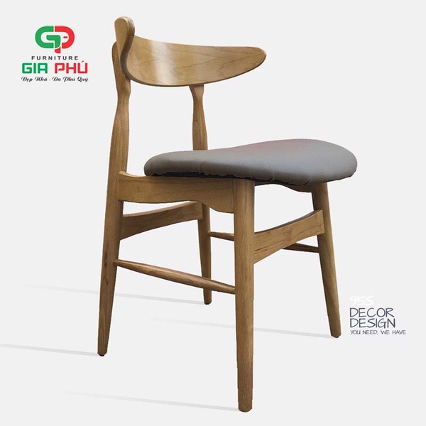 Ghế ăn ghế cafe Lunar gỗ đẹp hiện đại - G10