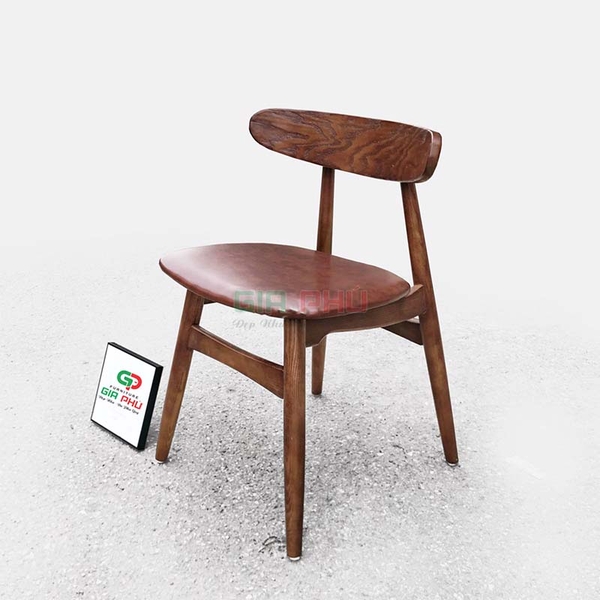 Ghế gỗ lưng cong mặt trăng - CH33 Lunar - G39