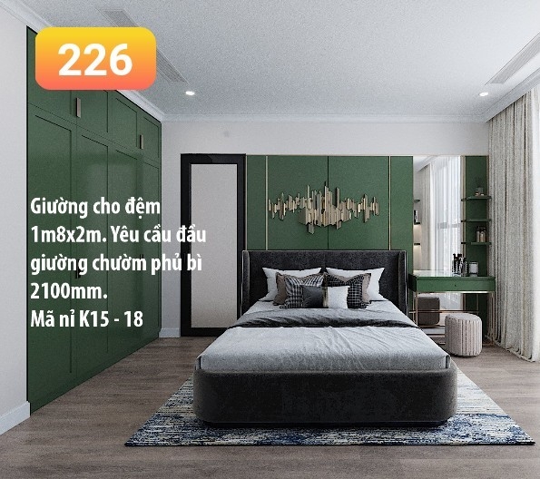 Giường GPN226 - Nội Thất Phòng Ngủ Tam Kỳ