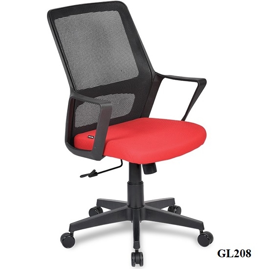 Ghế xoay tựa lưới nhân viên GL208 - Nội Thất Văn Phòng Tam Kỳ