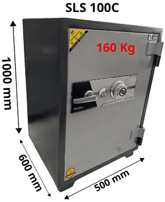 Két sắt tại Núi Thành - Két sắt khóa cơ Solid Hàn Quốc SLS 100C - Két sắt Đà Nẵng
