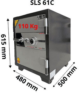Két sắt tại Tam Kỳ - Két sắt khóa cơ Solid Hàn Quốc SLS61C - Két sắt Đà Nẵng