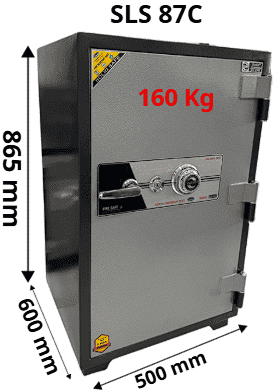 Két sắt tại Đà Nẵng - Két sắt khóa cơ Solid Hàn Quốc SLS 87C - Két sắt Tam Kỳ