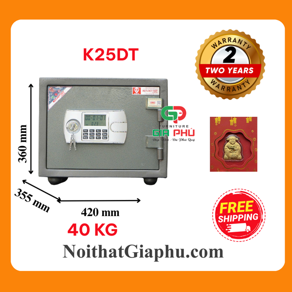 Két sắt Việt Tiệp K25DT - Két sắt Việt Tiệp Đà Nẵng