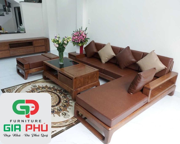 Bộ Sofa Gỗ TM12 FSCT2 - Nội Thất Gia Phú