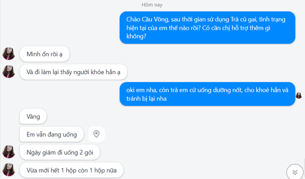 khỏi hoàn toàn tụ dịch