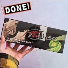 saigon melon cigarettes Thuốc lá Sài Gòn bấm Melon(dưa lưới)/10