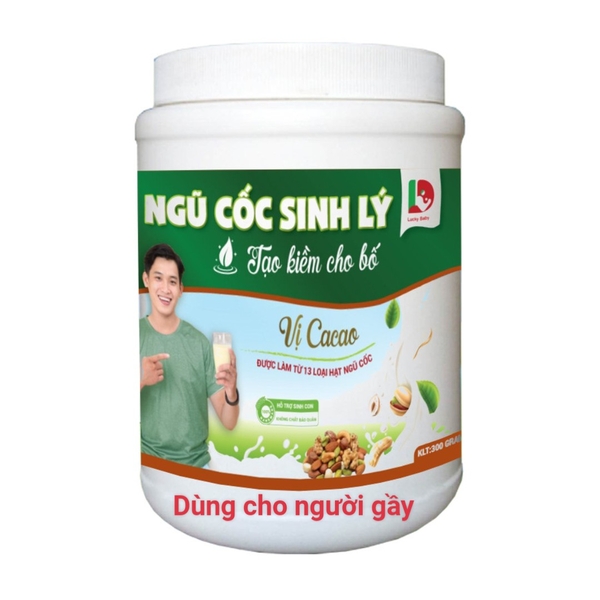 Ngũ cốc sinh lý tạo kiềm cho bố vị cacao - dành cho bố gầy