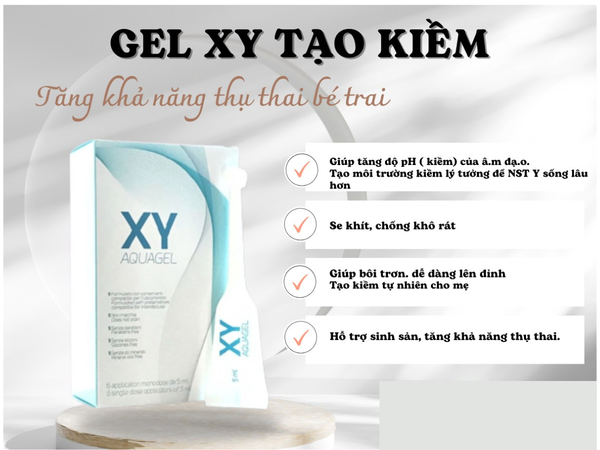 Gel tạo kiềm âm đạo XY AquaGel