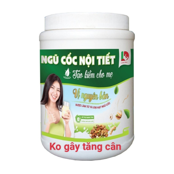 Ngũ cốc nội tiết tạo kiềm cho mẹ vị nguyên bản - không gây tăng cân