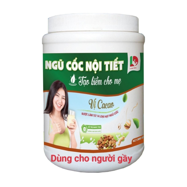 Ngũ cốc nội tiết tạo kiềm cho mẹ vị cacao- dành cho mẹ gầy