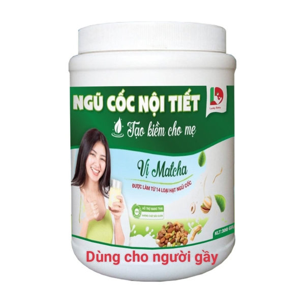 Ngũ cốc nội tiết tạo kiềm cho mẹ vị matcha - dành cho mẹ gầy