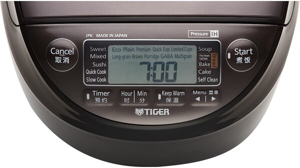 Nồi cơm điện tử cao tần áp suất Tiger JPK-W18W 1.8L